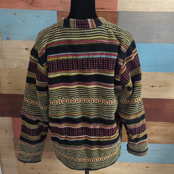 Colorful Striped Utility Jacket - Picture 5 of 5